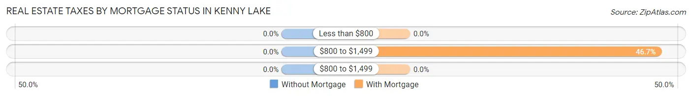 Real Estate Taxes by Mortgage Status in Kenny Lake