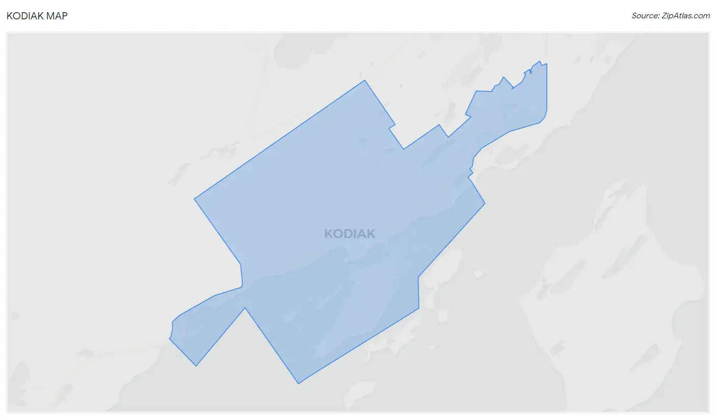 Kodiak Map