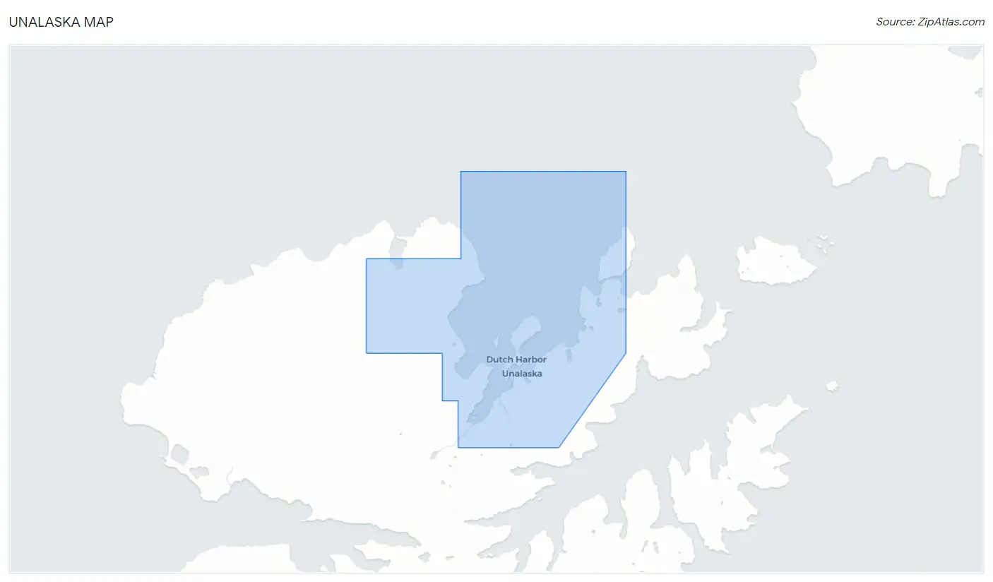 Unalaska Map