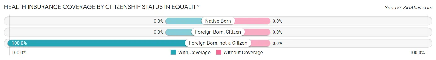 Health Insurance Coverage by Citizenship Status in Equality