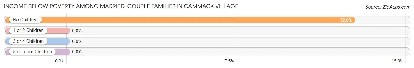 Income Below Poverty Among Married-Couple Families in Cammack Village