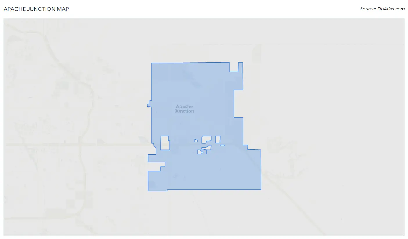 Apache Junction Map