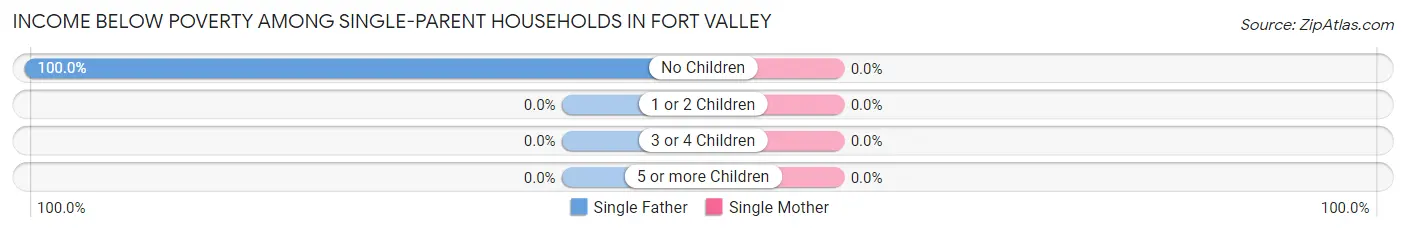 Income Below Poverty Among Single-Parent Households in Fort Valley
