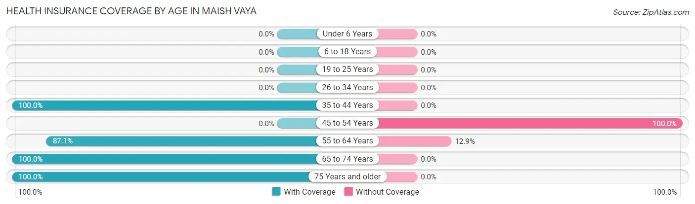 Health Insurance Coverage by Age in Maish Vaya
