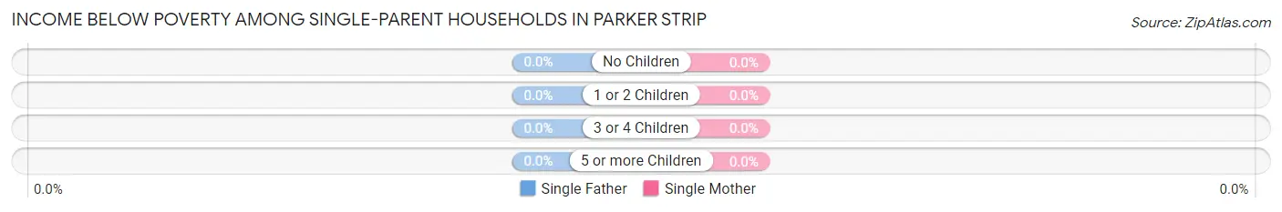 Income Below Poverty Among Single-Parent Households in Parker Strip