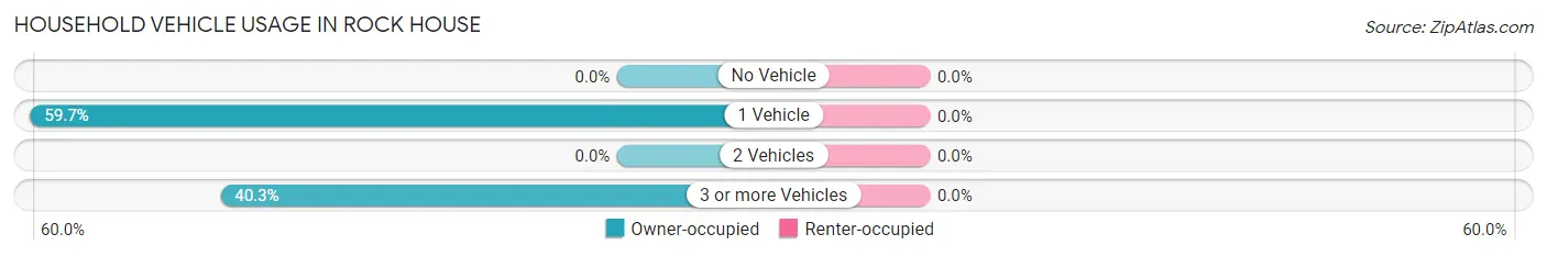 Household Vehicle Usage in Rock House