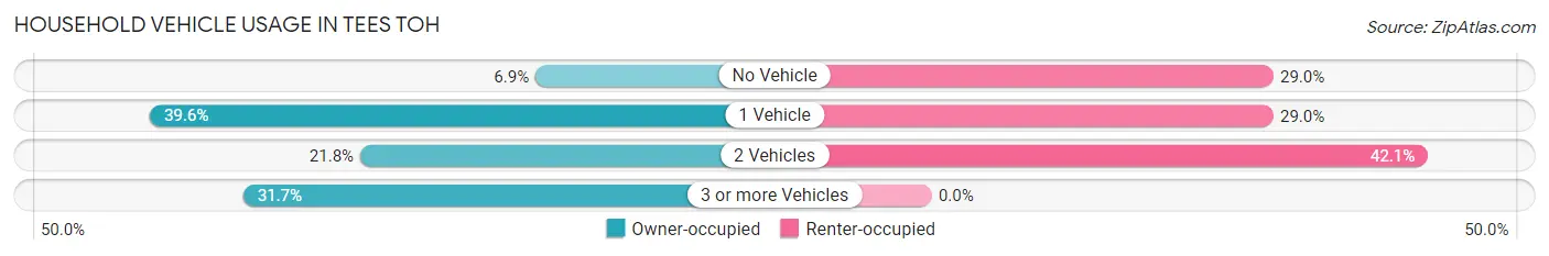 Household Vehicle Usage in Tees Toh