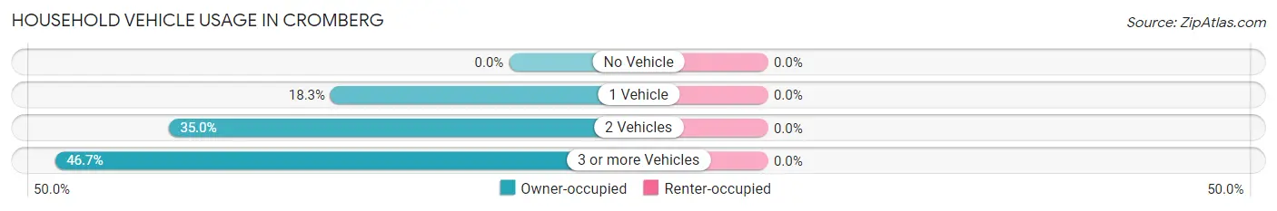 Household Vehicle Usage in Cromberg