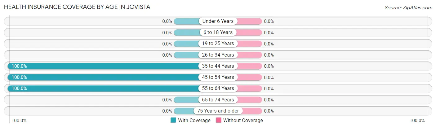 Health Insurance Coverage by Age in Jovista