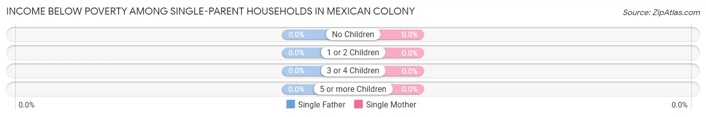 Income Below Poverty Among Single-Parent Households in Mexican Colony
