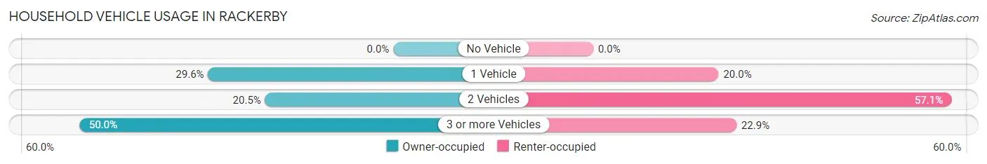 Household Vehicle Usage in Rackerby