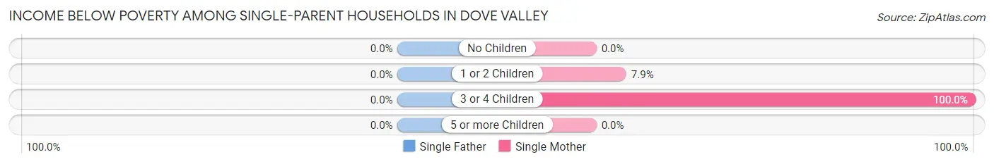 Income Below Poverty Among Single-Parent Households in Dove Valley