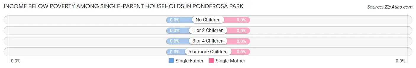Income Below Poverty Among Single-Parent Households in Ponderosa Park