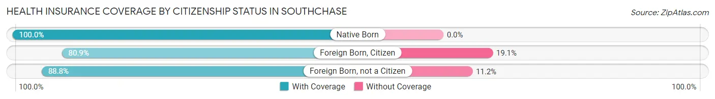 Health Insurance Coverage by Citizenship Status in Southchase