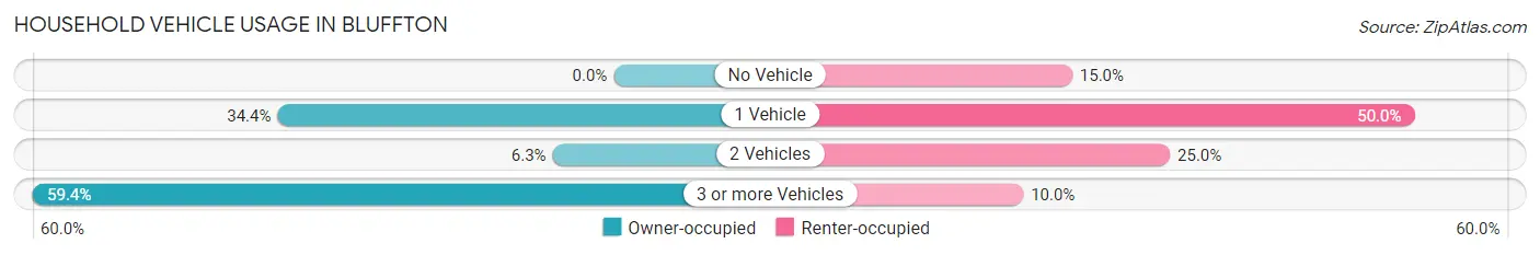 Household Vehicle Usage in Bluffton