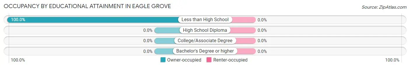 Occupancy by Educational Attainment in Eagle Grove
