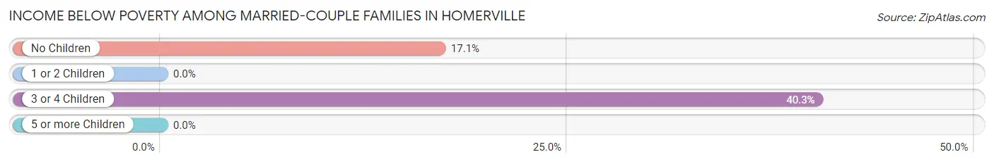 Income Below Poverty Among Married-Couple Families in Homerville