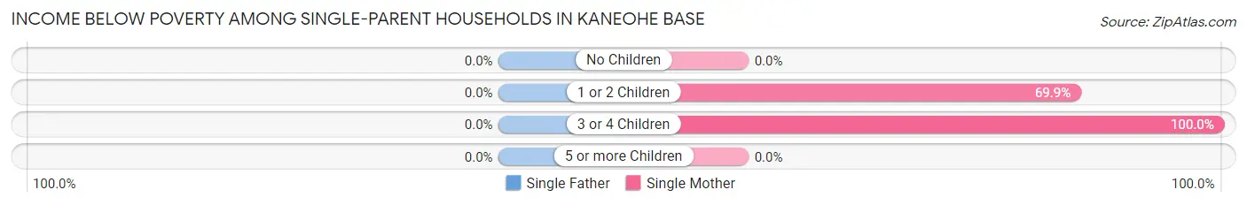Income Below Poverty Among Single-Parent Households in Kaneohe Base
