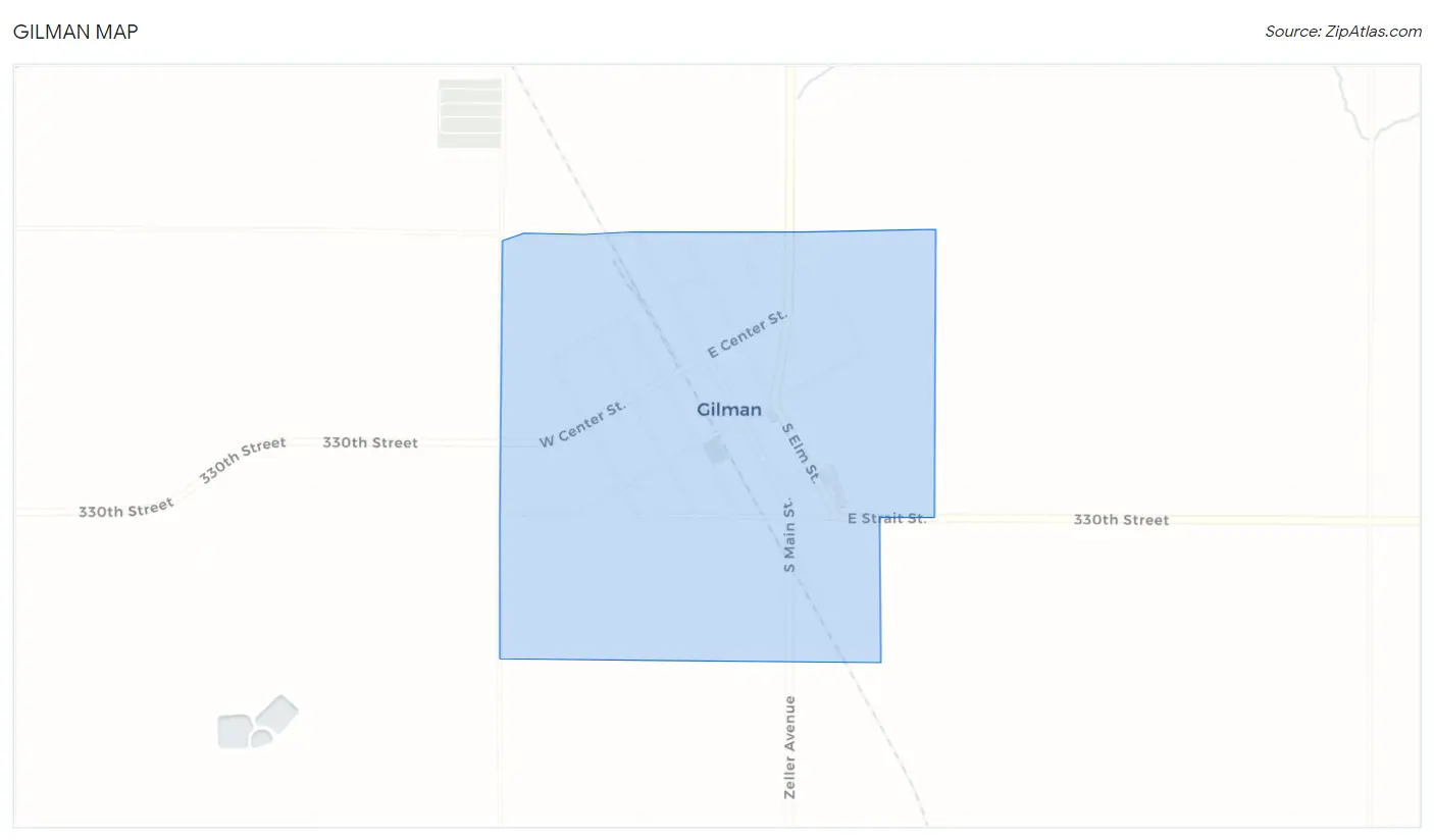 Gilman Map