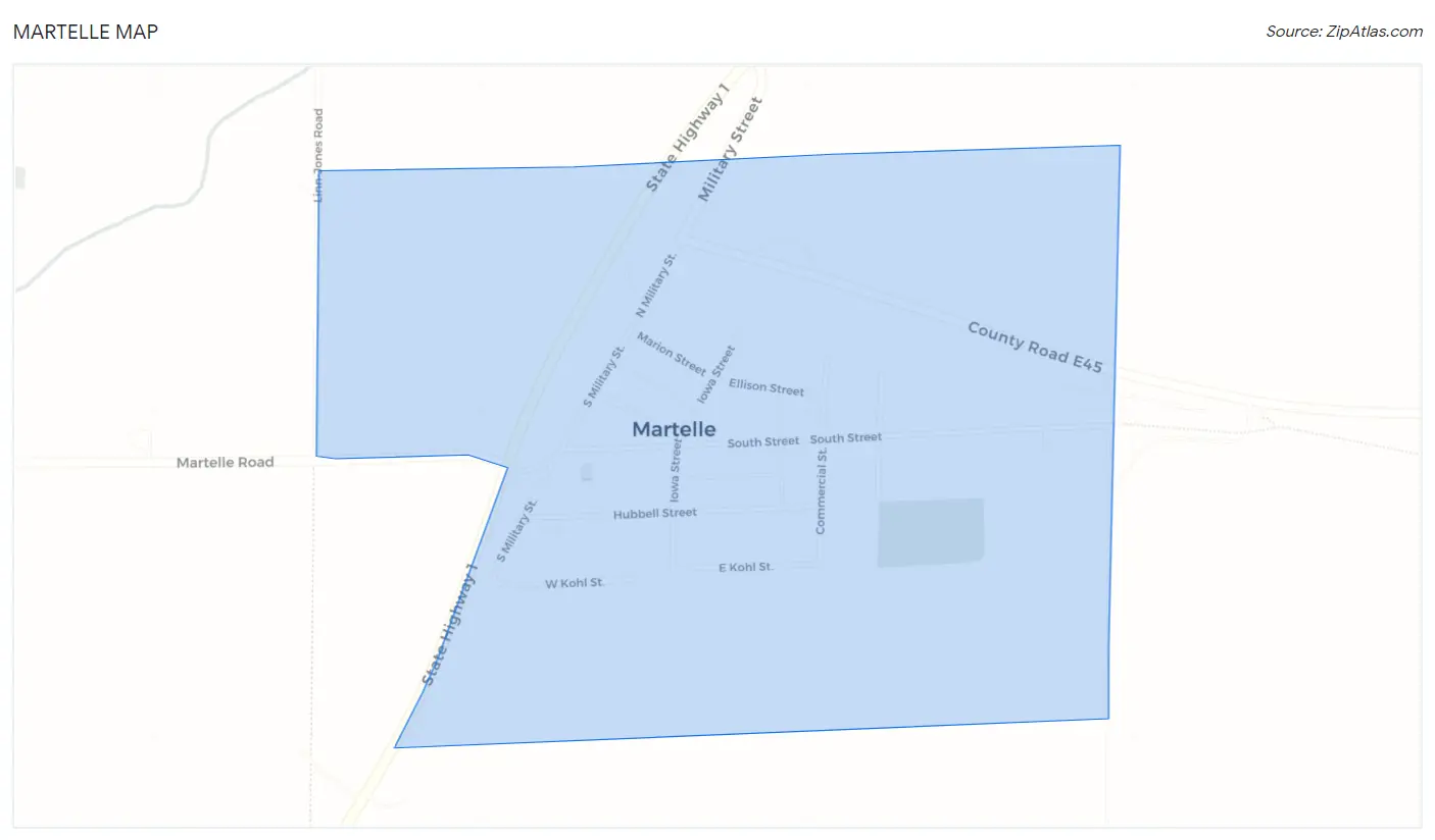 Martelle Map