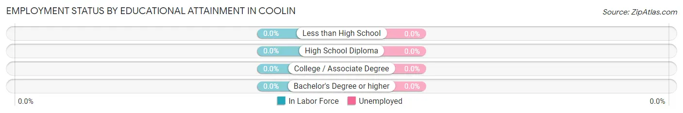 Employment Status by Educational Attainment in Coolin