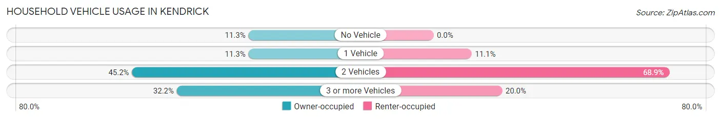 Household Vehicle Usage in Kendrick