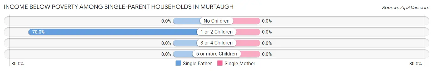 Income Below Poverty Among Single-Parent Households in Murtaugh