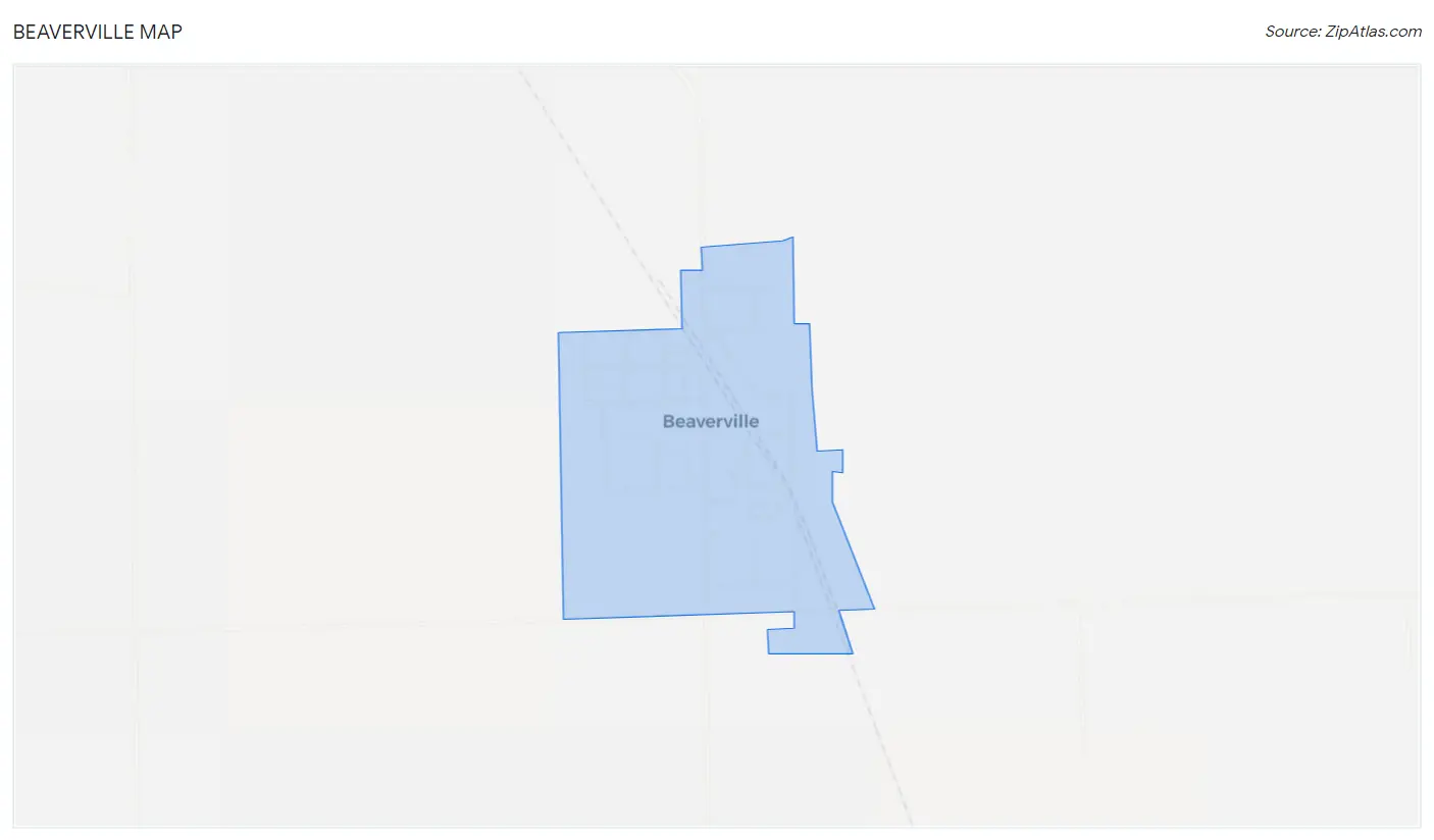 Beaverville Map