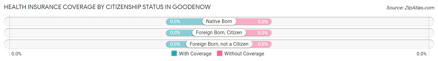 Health Insurance Coverage by Citizenship Status in Goodenow
