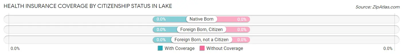 Health Insurance Coverage by Citizenship Status in Lake