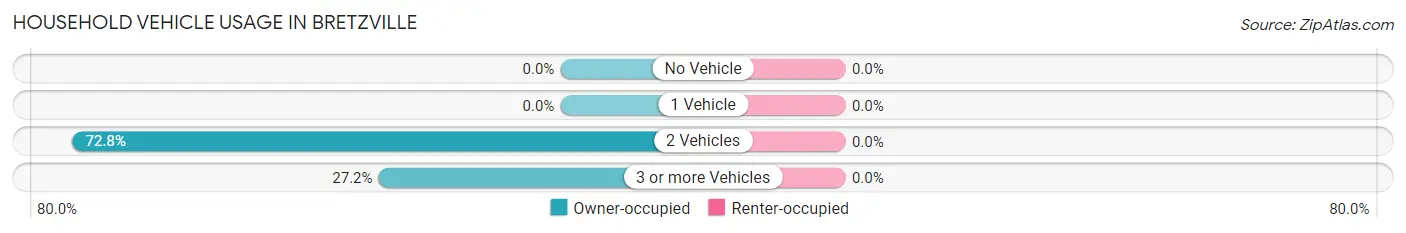 Household Vehicle Usage in Bretzville