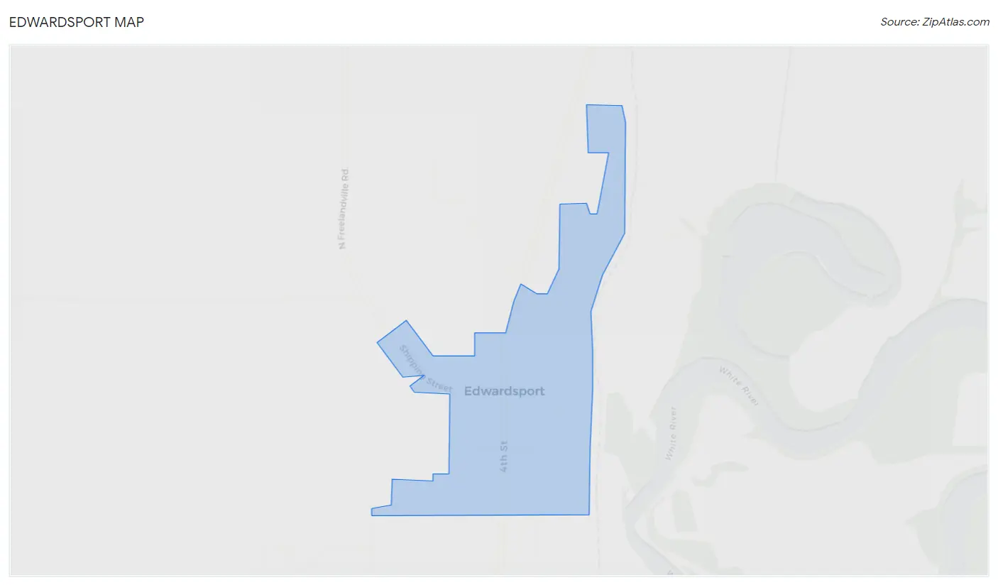 Edwardsport Map