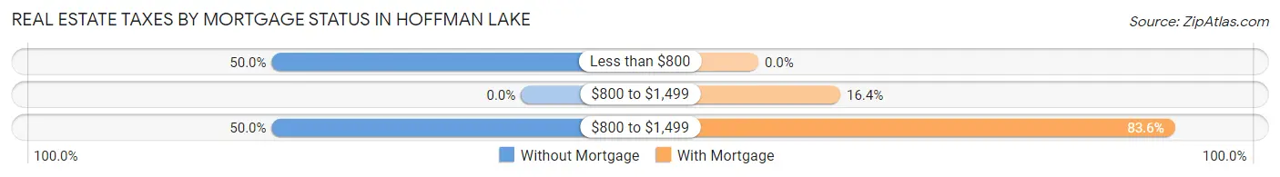 Real Estate Taxes by Mortgage Status in Hoffman Lake