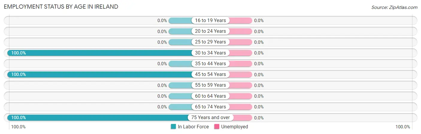 Employment Status by Age in Ireland