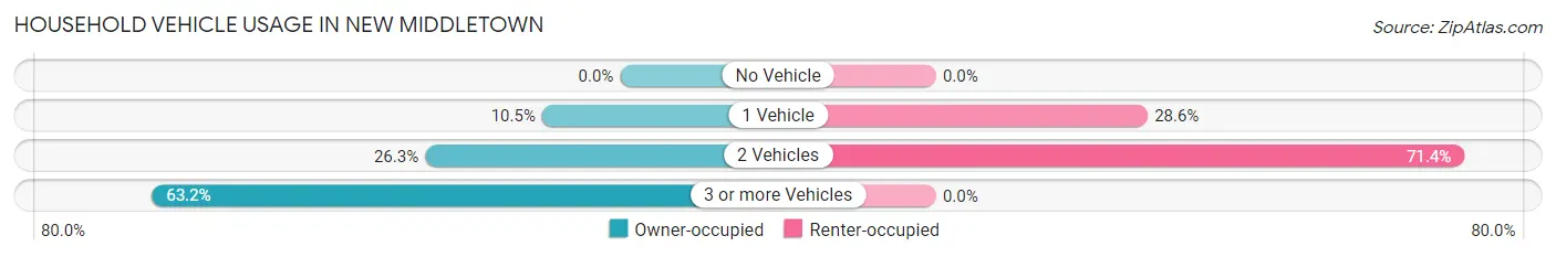 Household Vehicle Usage in New Middletown