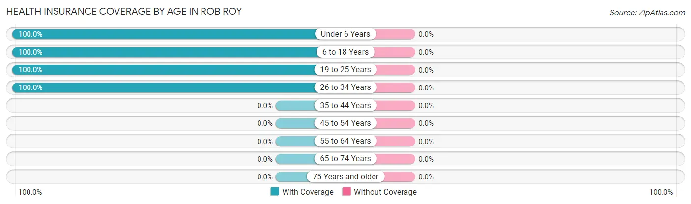 Health Insurance Coverage by Age in Rob Roy