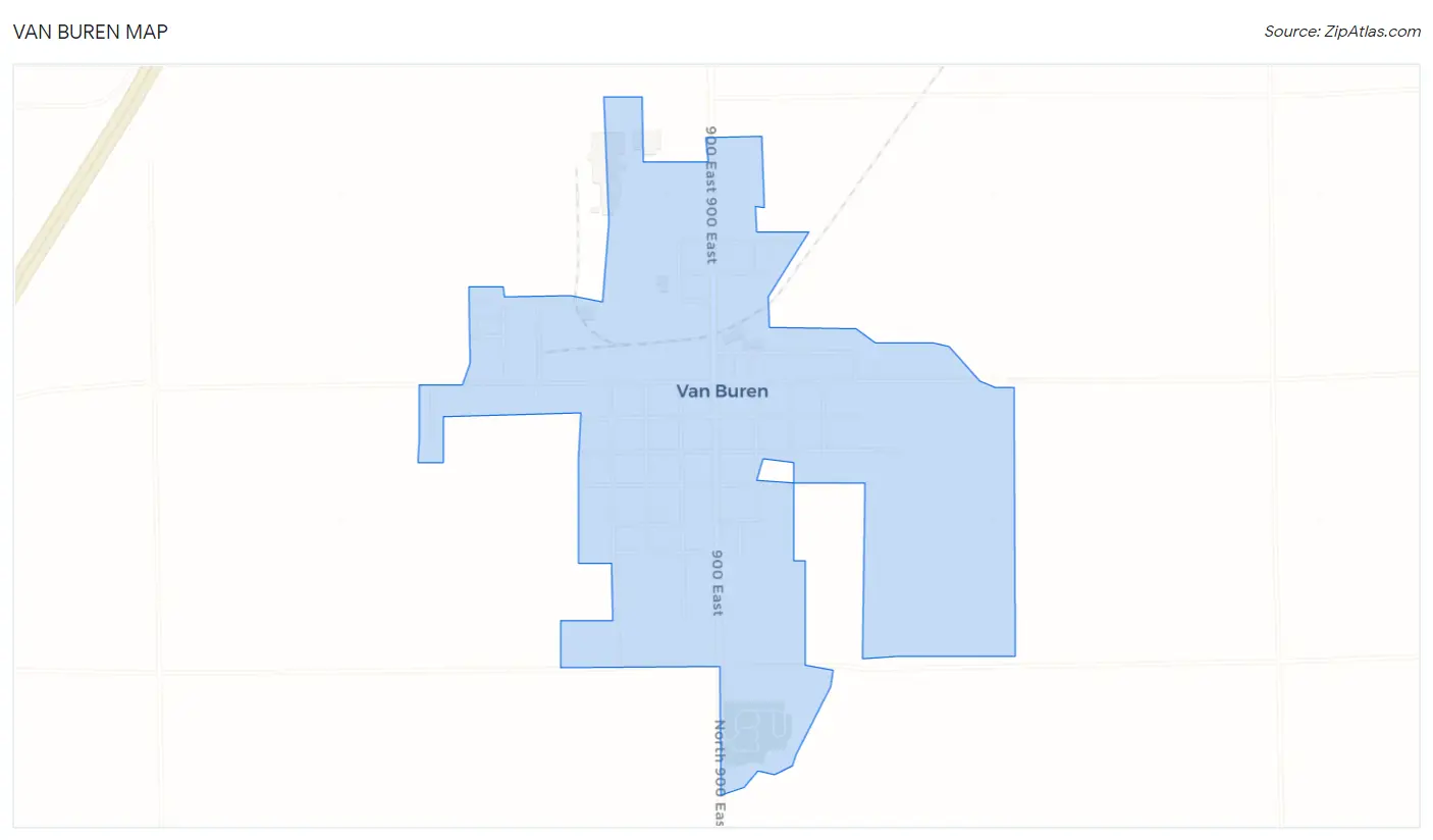 Van Buren Map