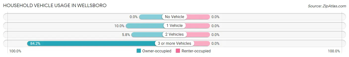 Household Vehicle Usage in Wellsboro