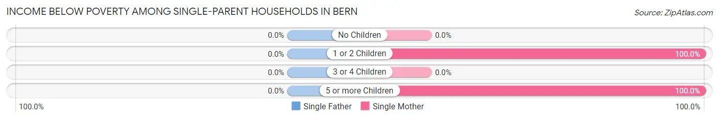 Income Below Poverty Among Single-Parent Households in Bern