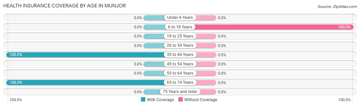 Health Insurance Coverage by Age in Munjor