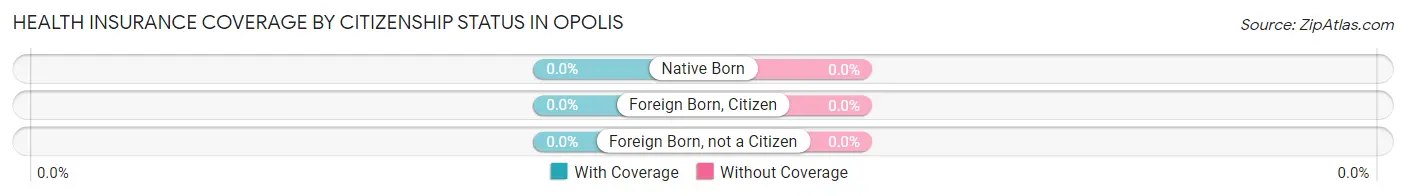 Health Insurance Coverage by Citizenship Status in Opolis