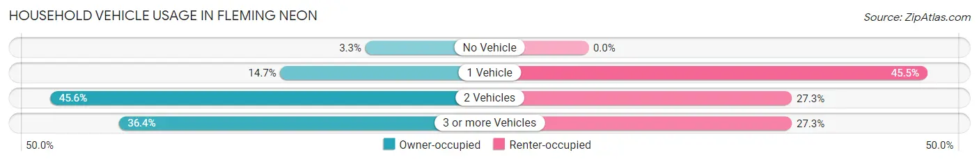 Household Vehicle Usage in Fleming Neon