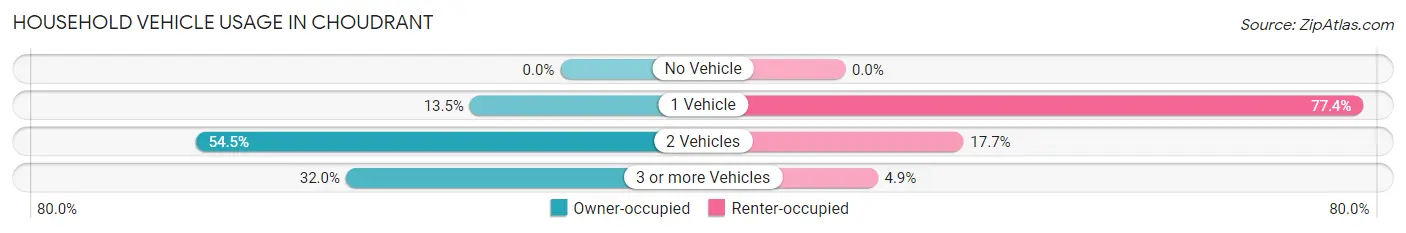 Household Vehicle Usage in Choudrant