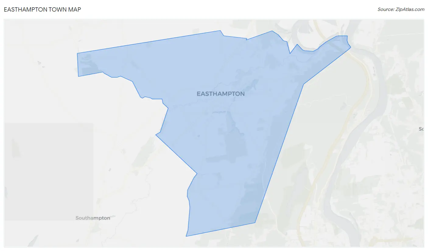 Easthampton Town Map