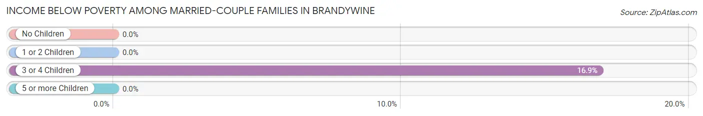 Income Below Poverty Among Married-Couple Families in Brandywine