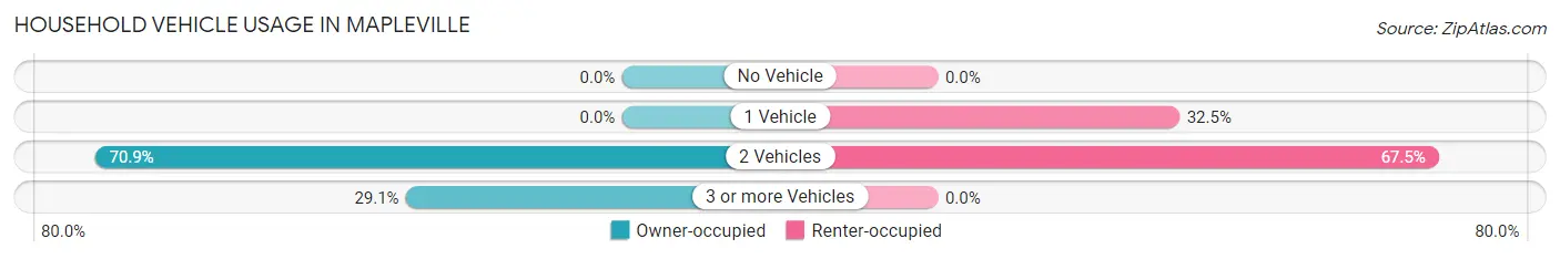 Household Vehicle Usage in Mapleville