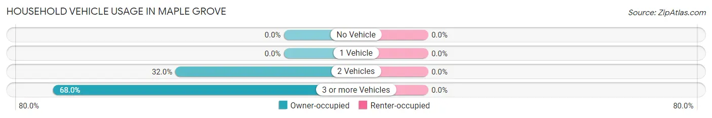 Household Vehicle Usage in Maple Grove