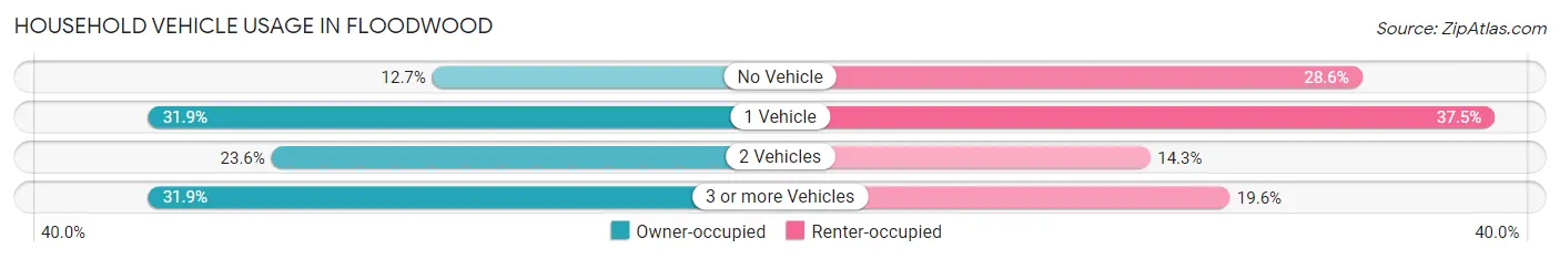 Household Vehicle Usage in Floodwood