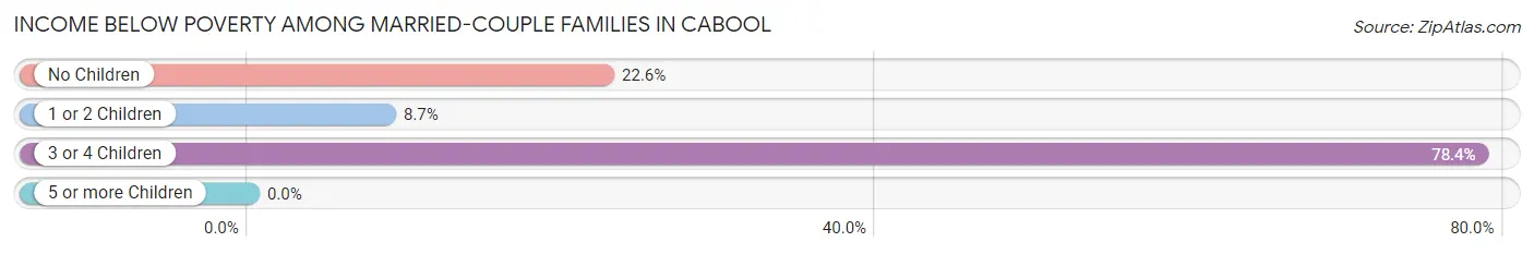 Income Below Poverty Among Married-Couple Families in Cabool