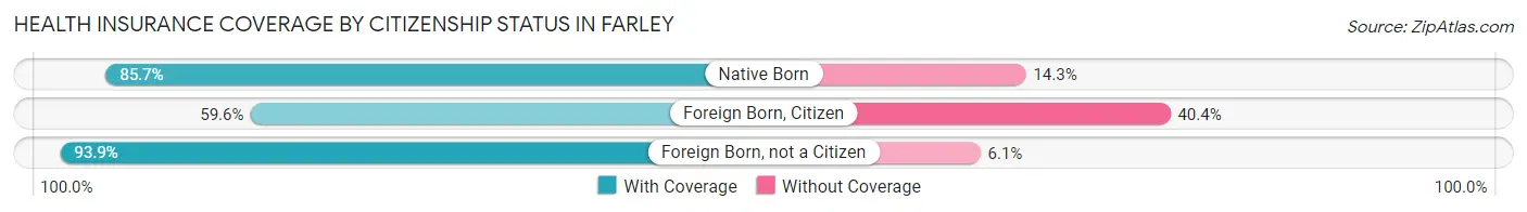 Health Insurance Coverage by Citizenship Status in Farley